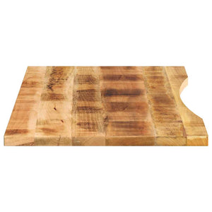 vidaXL Desk Top with Cut-Out 120x50x2.5cm Solid Mango Wood