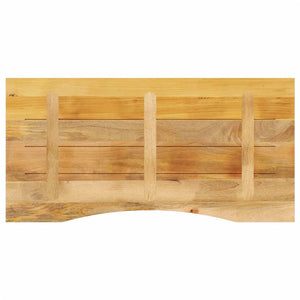 vidaXL Desk Top with Cut-Out 120x50x2.5cm Solid Mango Wood