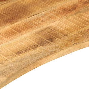 vidaXL Desk Top with Cut-Out 120x50x2.5cm Solid Mango Wood
