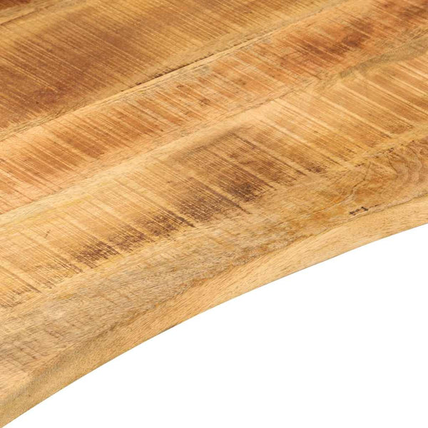 vidaXL Desk Top with Cut-Out 120x50x2.5cm Solid Mango Wood