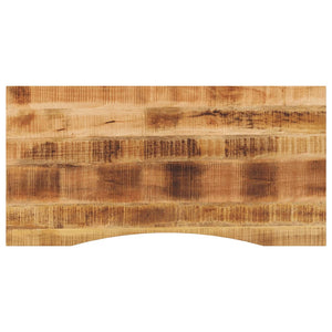 vidaXL Desk Top with Cut-out 140x60x2.5 cm Solid Mango Wood