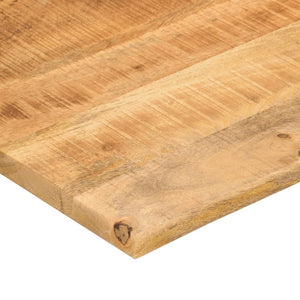 vidaXL Desk Top with Cut-out 140x60x2.5 cm Solid Mango Wood