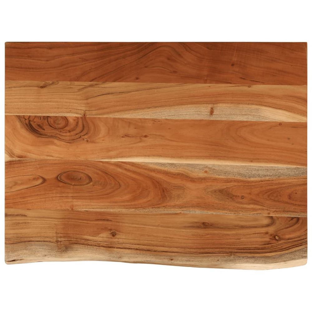 vidaXL Vanity Top 80x60x3.8 cm Rectangular Solid Acacia Wood