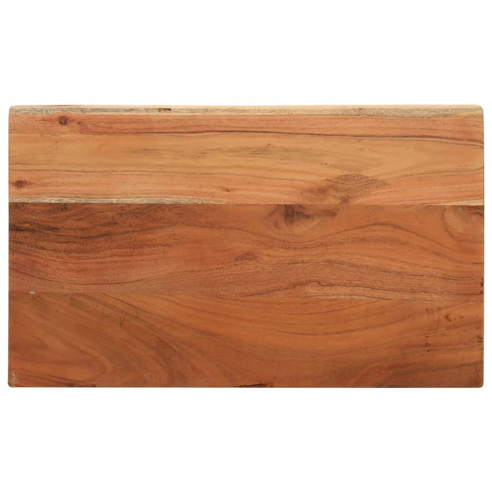 Akazie Tischplatte 50x20 cm Massivholz