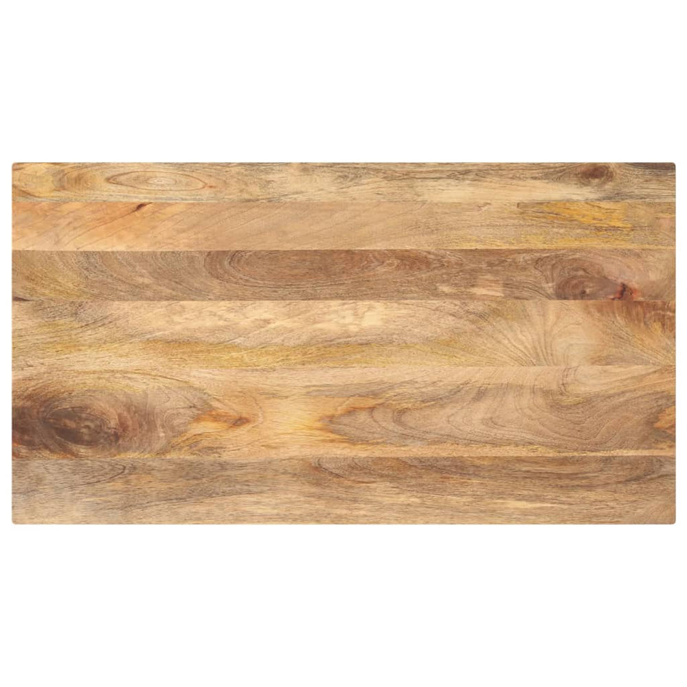 vidaXL Tabletop 100x60x2.5 cm Rectangular Solid Mango Wood