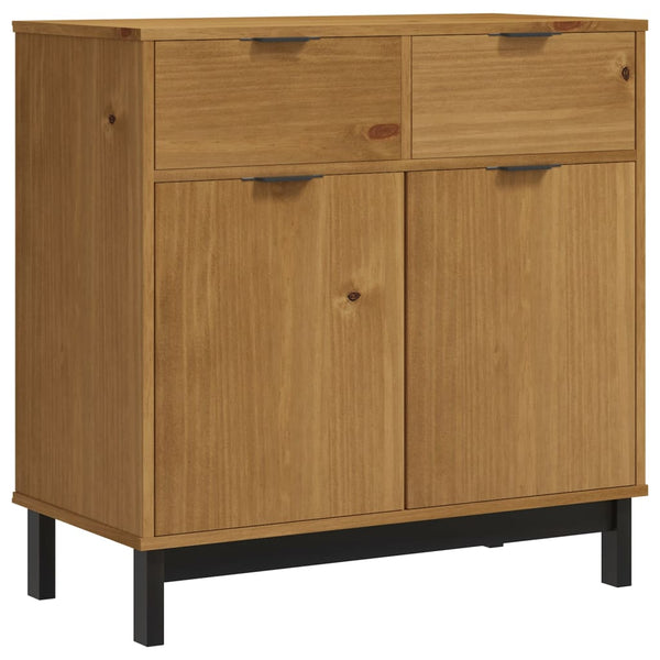 vidaXL Sideboard FLAM 80x40x80 cm Solid Pine