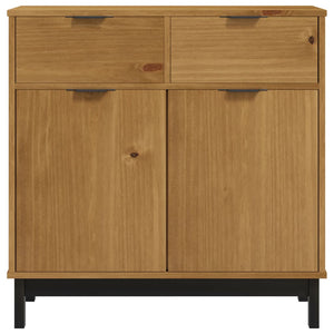 vidaXL Sideboard FLAM 80x40x80 cm Solid Pine