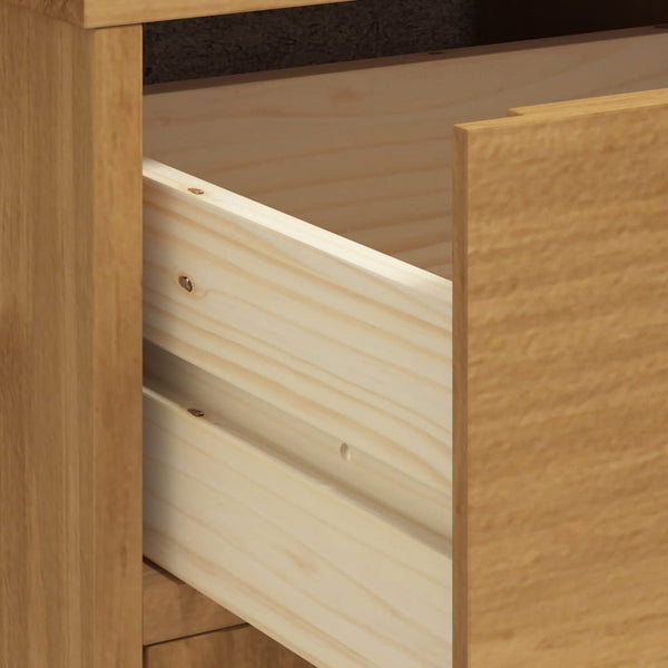vidaXL Sideboard FLAM 80x40x80 cm Solid Pine