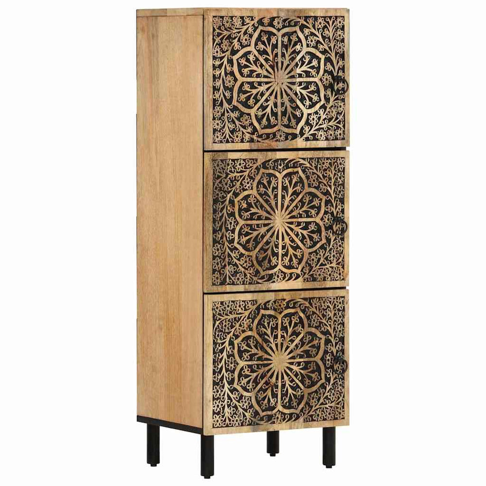 vidaXL Sideboard 40x33x110 cm Solid Mango Wood