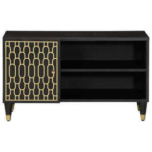 vidaXL TV Cabinet 80x31.5x46 cm Solid Mango Wood