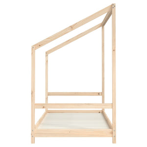 vidaXL Children's Bed 2x(90x200) cm Solid Pine Wood