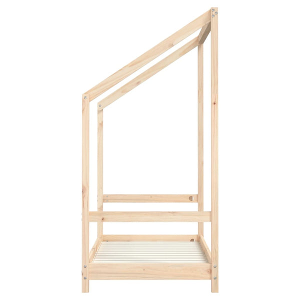 vidaXL Kids' Bed 2x(70x140) cm Solid Pine Wood
