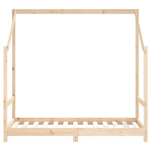 vidaXL Children's Bed 2x(80x160) cm Solid Pine Wood