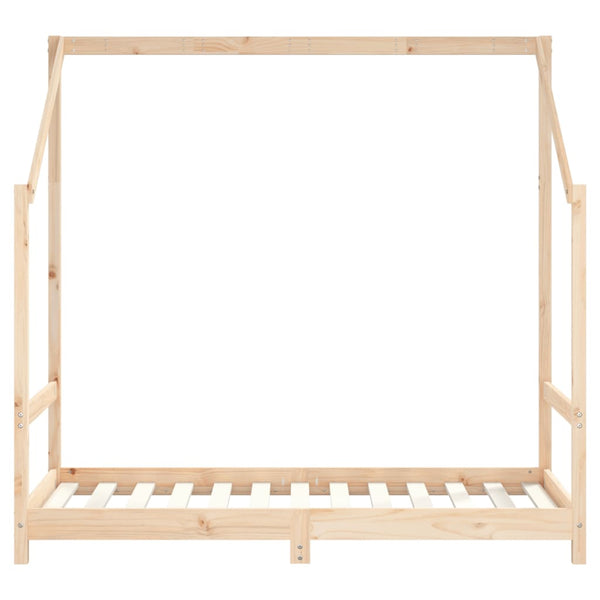 vidaXL Children's Bed 2x(80x160) cm Solid Pine Wood