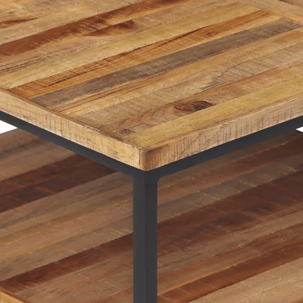 vidaXL Coffee Table 90x50x39 cm Recycled Solid Teak Wood