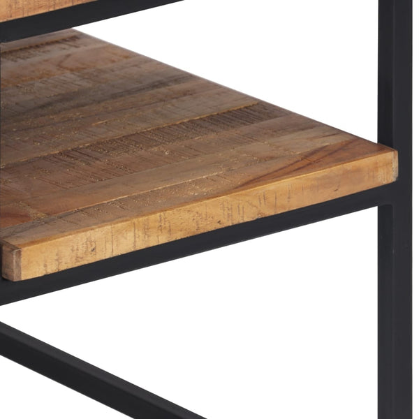 vidaXL Coffee Table 90x50x39 cm Recycled Solid Teak Wood