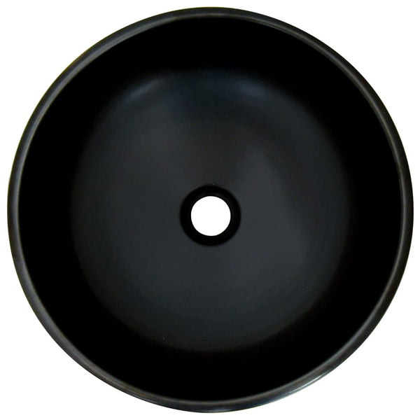 vidaXL Countertop Basin Multicolour Round Ø41x14 cm Ceramic