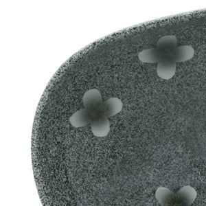 vidaXL Countertop Basin Blue Oval 59x40x14 cm Ceramic