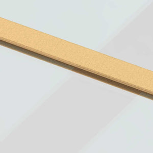 vidaXL Sliding Door Golden 90x205 cm ESG Clear Glass and Aluminium