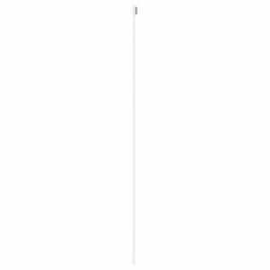 vidaXL Sliding Door White 102.5x205 cm Tempered Glass and Aluminum