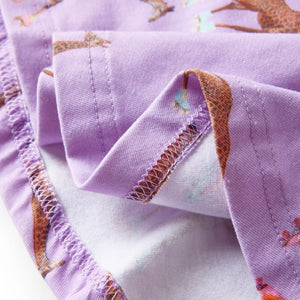 Girls' Skirt Purple 104