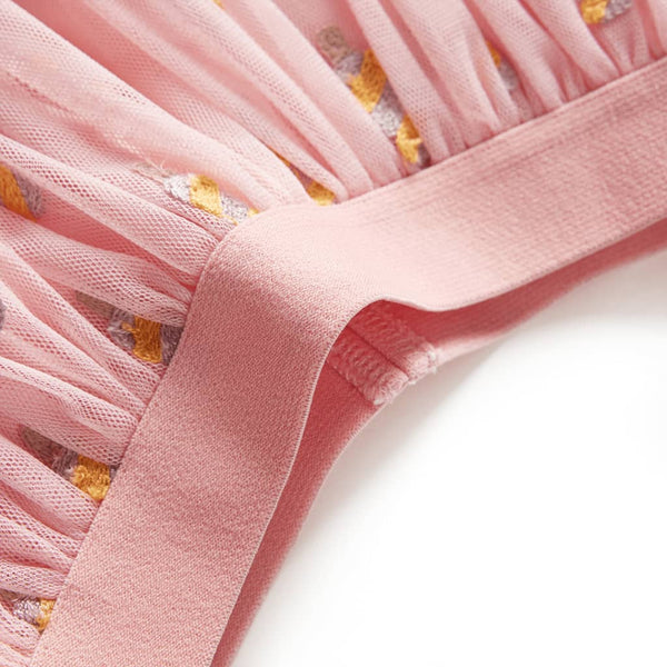 Girls' Tulle Skirt Light Pink 104