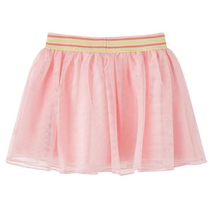 Girls' Skirt with Tulle Light Pink 116