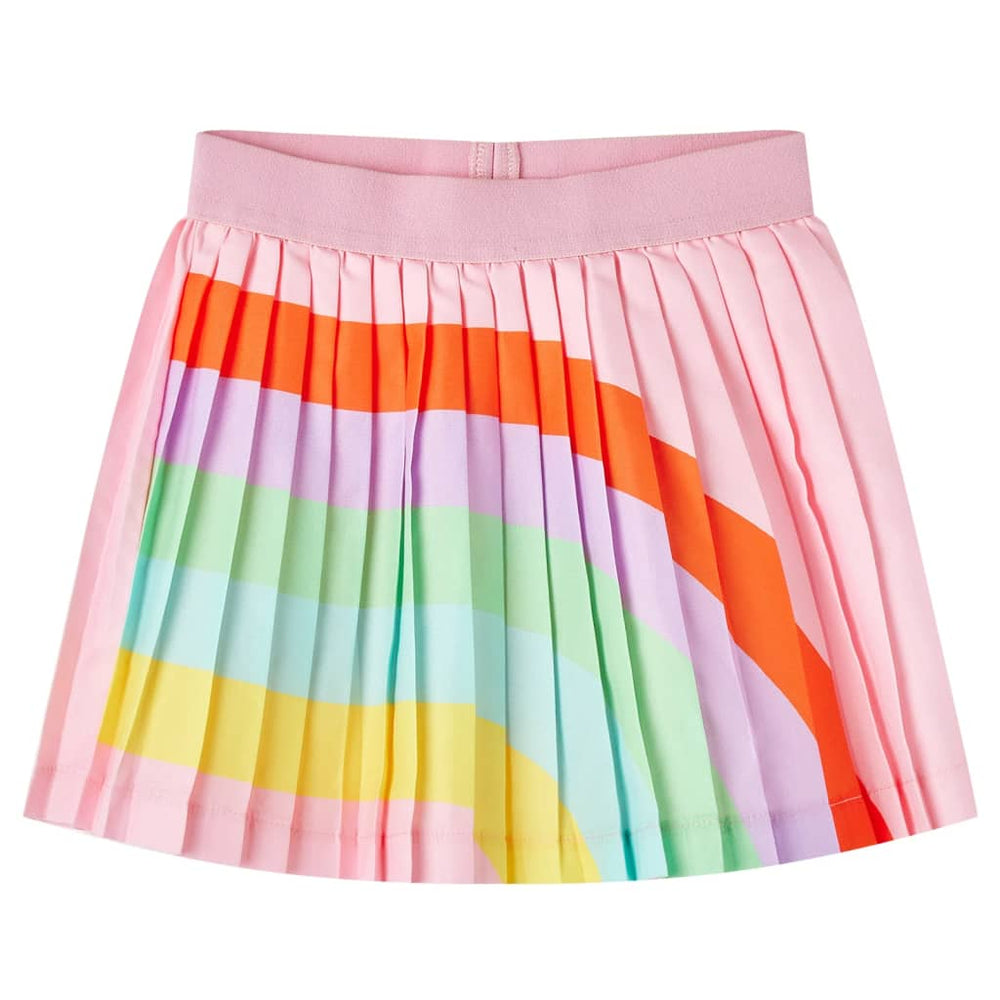 Children's Pleated Skirt Light Pink 92
