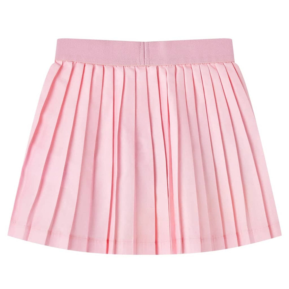 Children's Pleated Skirt Light Pink 92