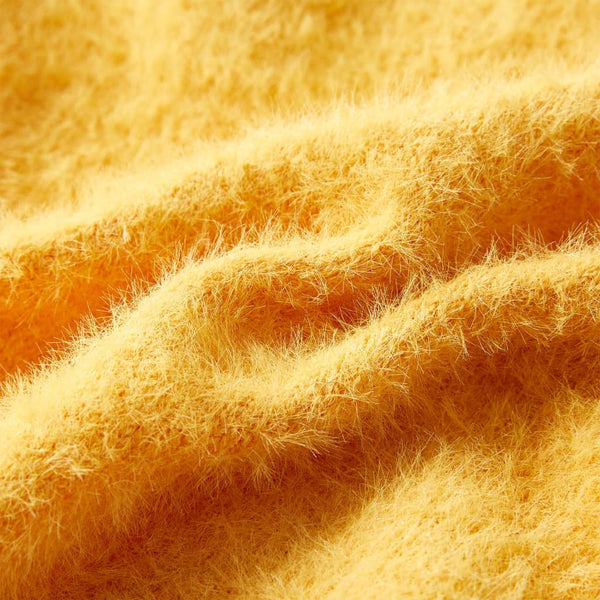 Children's Knitted Pullover Ochre 92
