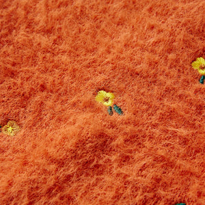 Children's Knitted Jumper Dark Orange 116