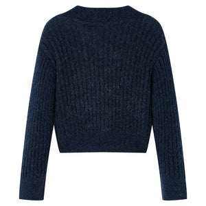 Children's Cardigan Navy Blue 116