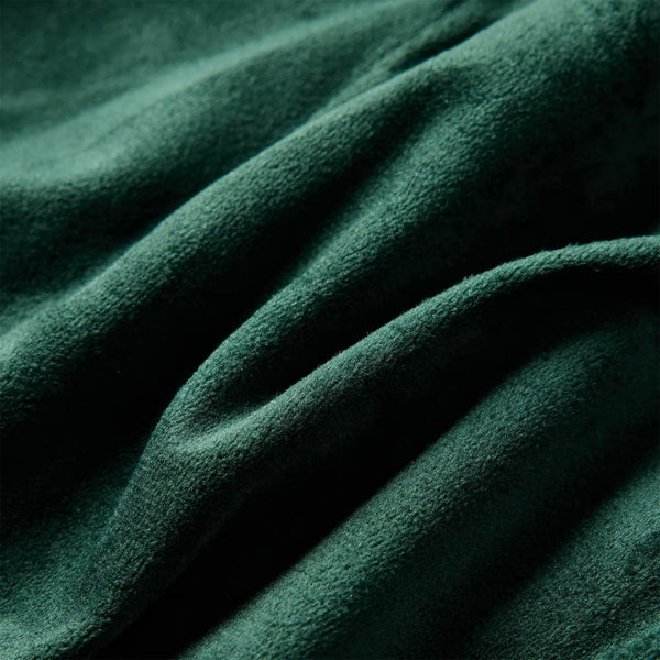 Kids' Ruffled Blouse Dark Green 116