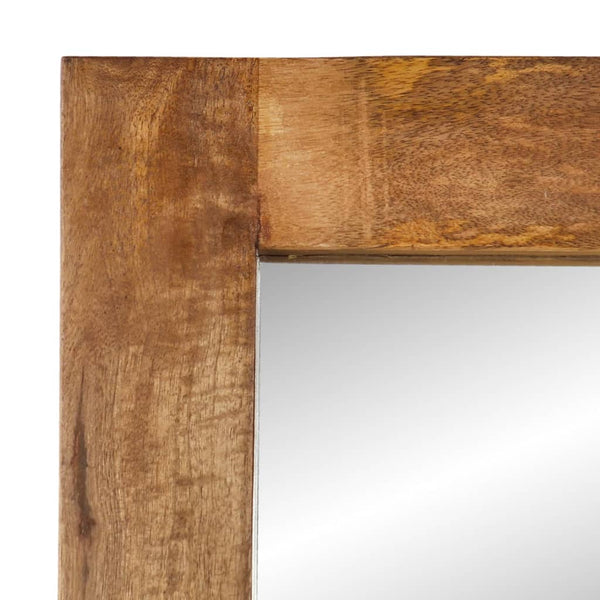vidaXL 2-Piece Bathroom Furniture Set Solid Mango Wood