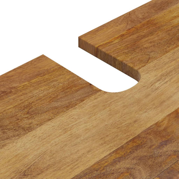 vidaXL 2-Piece Bathroom Furniture Set Solid Mango Wood