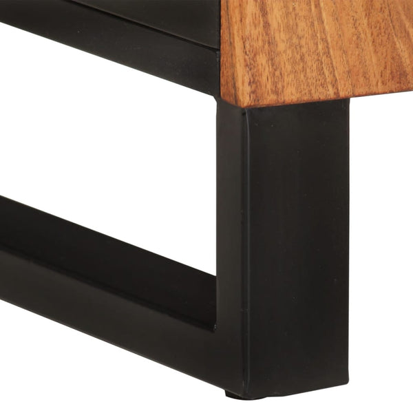 vidaXL 3-Piece Bathroom Furniture Set Solid Acacia Wood