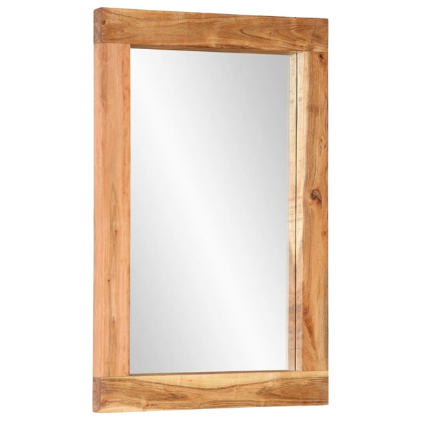 vidaXL 4-Piece Solid Acacia Wood Bathroom Furniture Set