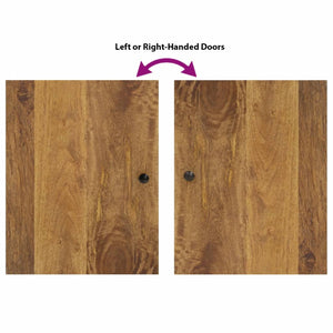 vidaXL 5-piece Bathroom Cabinet Set Solid Mango Wood