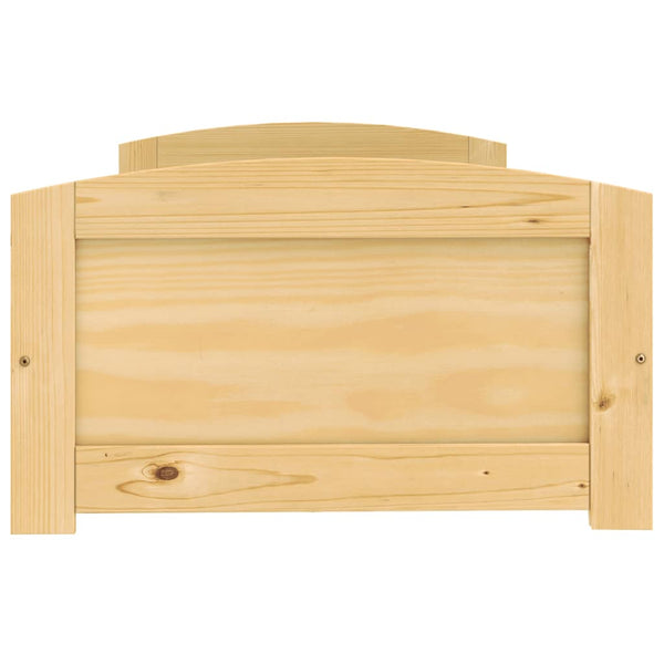 vidaXL Day Bed with 2 Drawers IRUN 90x200 cm Solid Pine Wood