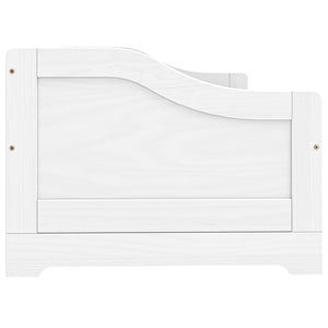 vidaXL Day Bed with 3 Drawers IRUN White 90x200cm Solid Pine Wood