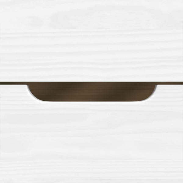 vidaXL Day Bed with 3 Drawers IRUN White 90x200cm Solid Pine Wood