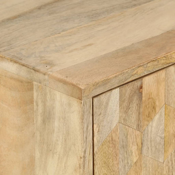vidaXL Drawer Cabinet 70x35x70 cm Solid Mango Wood