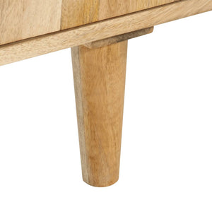 vidaXL Drawer Cabinet 70x35x70 cm Solid Mango Wood