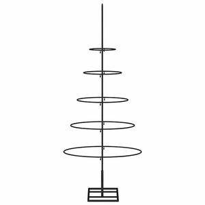 Metall Weihnachtsbaum Schwarz 90cm