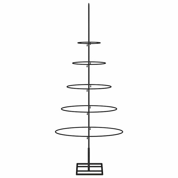 Metall Weihnachtsbaum Schwarz 90cm