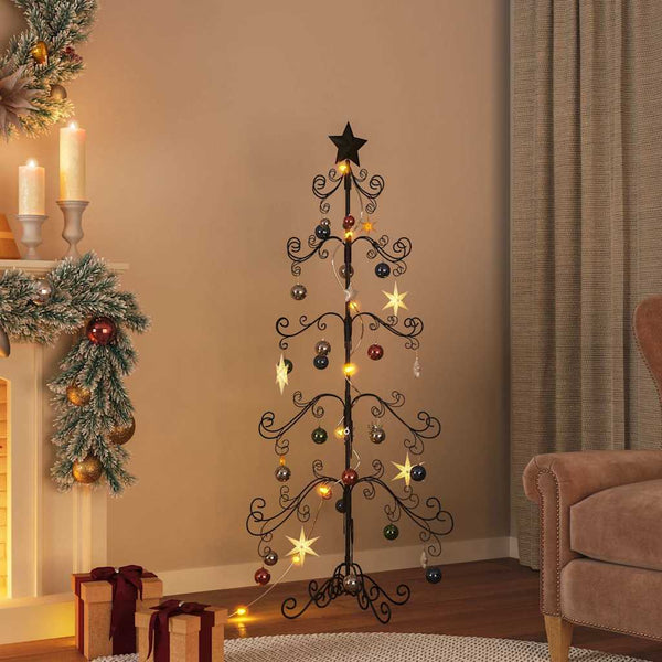 Schwarzer Metall Weihnachtsbaum 150cm