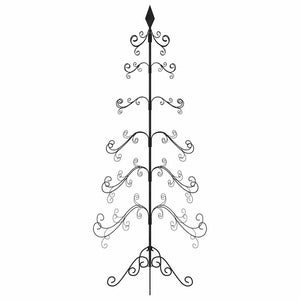 Schwarzer Metall Weihnachtsbaum 215cm
