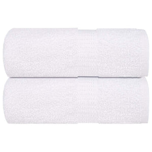 vidaXL Washcloths FROGN 2 pcs. White 15x21 cm 360 gsm