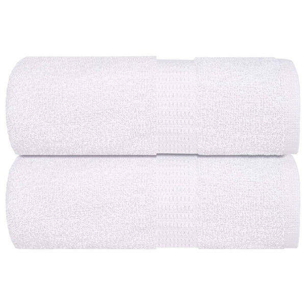 vidaXL Washcloths FROGN 2 pcs. White 15x21 cm 360 gsm