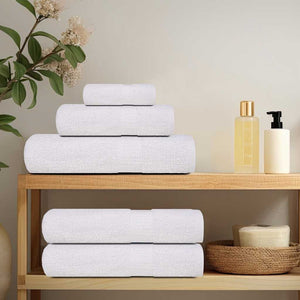 vidaXL Washcloths FROGN 2 pcs. White 15x21 cm 360 gsm